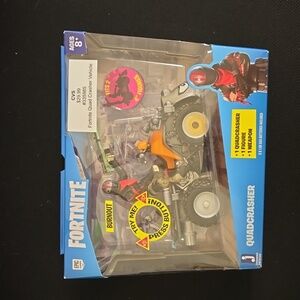 Fortnite Quad Crasher Vehicle with figure and weapon